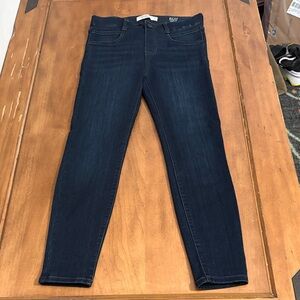 Liverpool Deep Blue Ankle Skinny Jeans Size 4P